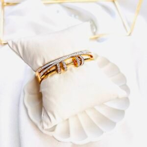 Celeste Crystal Wrap Cuff Bracelet