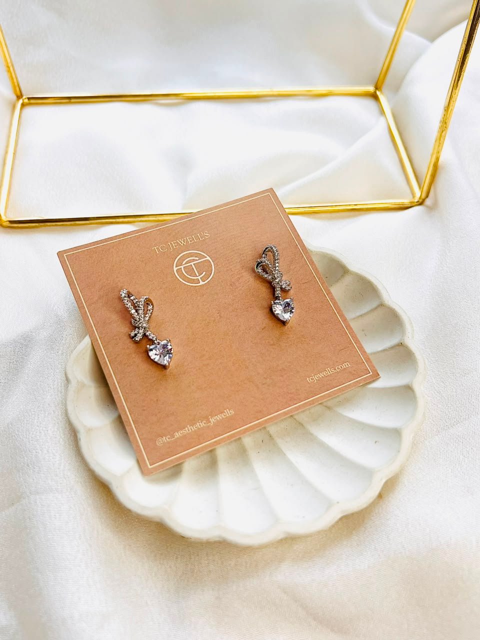 Ivy Silver Studs