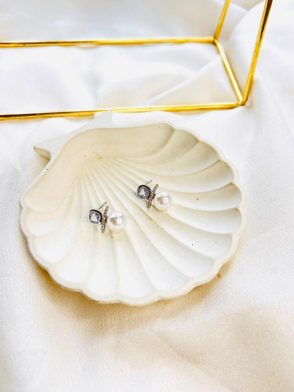Stella Silver Studs - Image 3