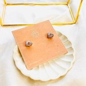 Elara Silver Hoops