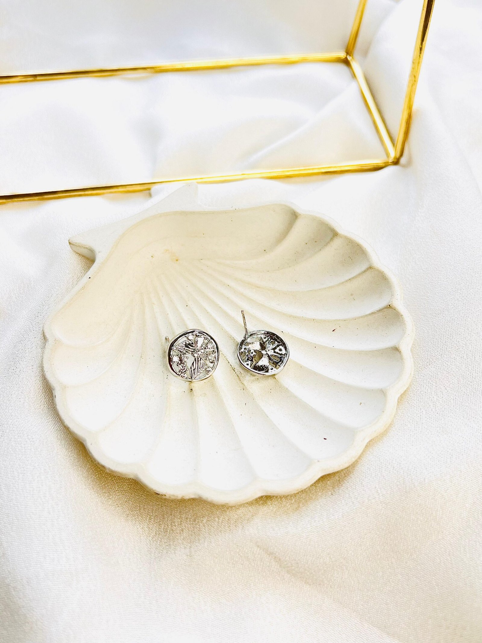 Elara Silver Studs - Image 2