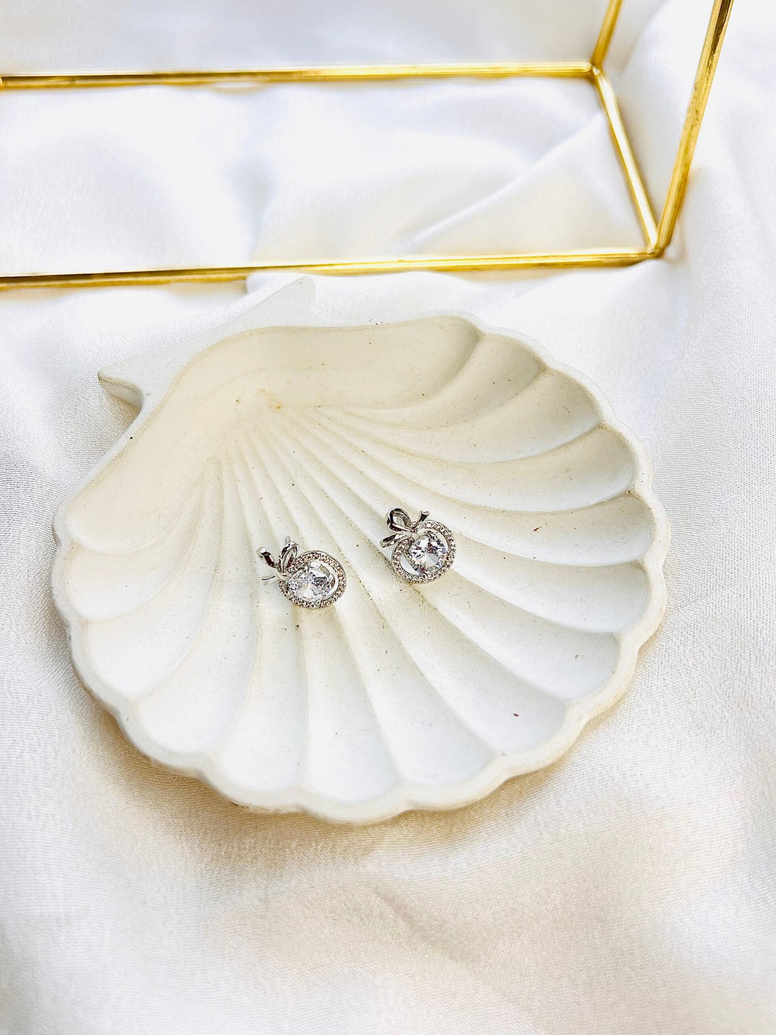 Lyra Silver Studs - Image 2