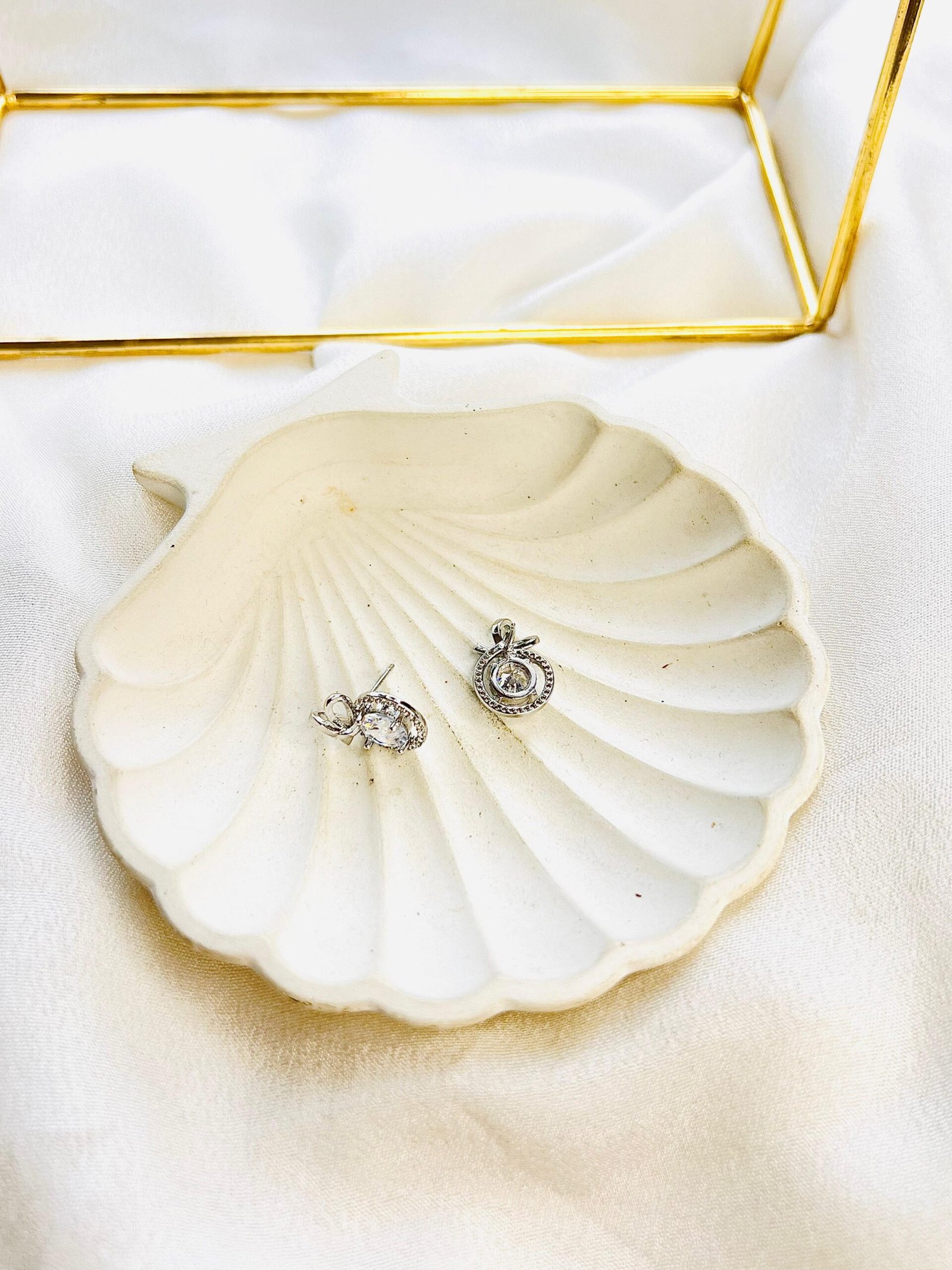 Lyra Silver Studs - Image 3