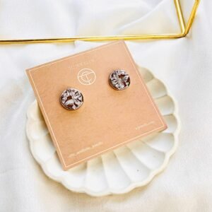 Elara Silver Studs