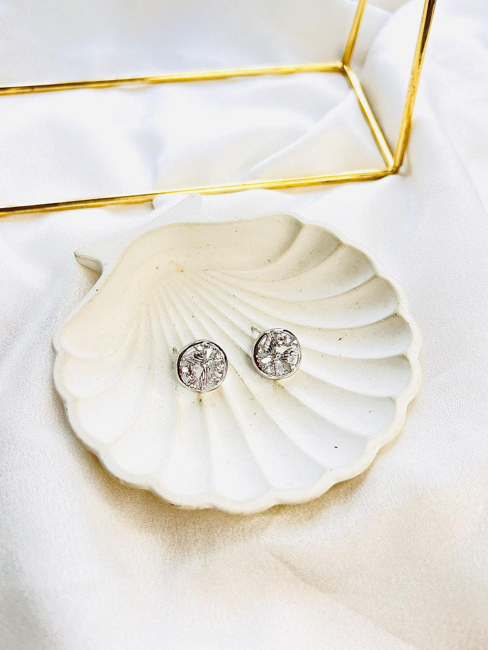 Elara Silver Studs - Image 3