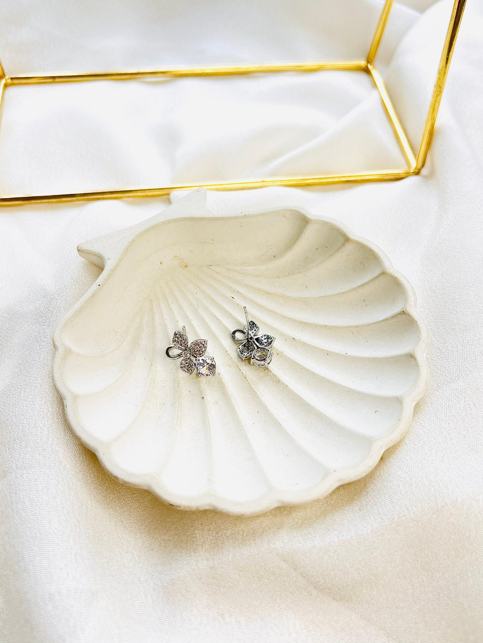 Serein Silver Hoops - Image 3