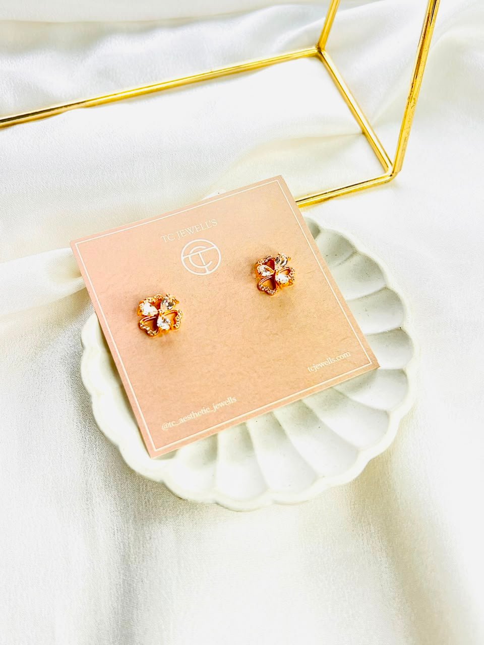 Lumi Gold Hoops - Image 2
