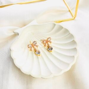 Elina Gold Studs