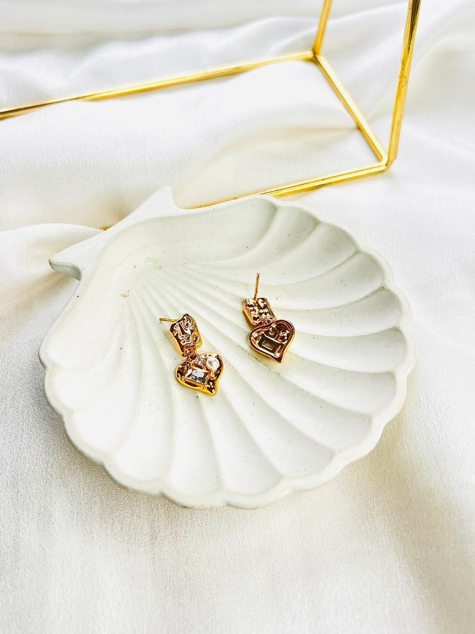 Amara Gold Studs - Image 3