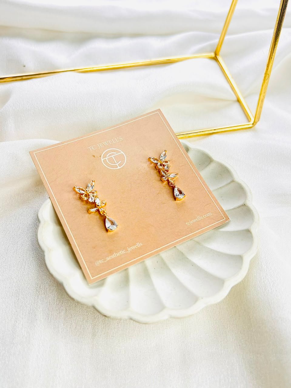 Serena Gold Hoops - Image 2