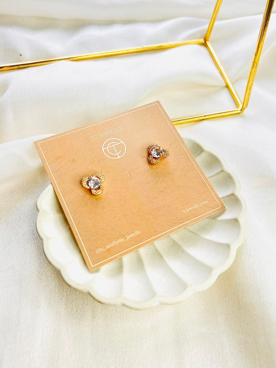 Lumi Gold Studs - Image 2