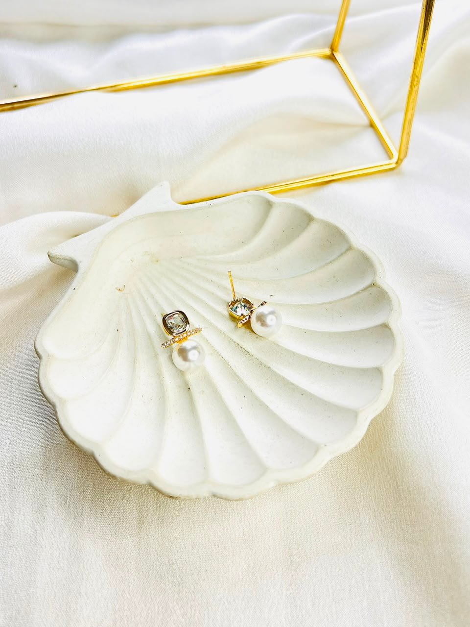 Rhea Gold Studs - Image 3