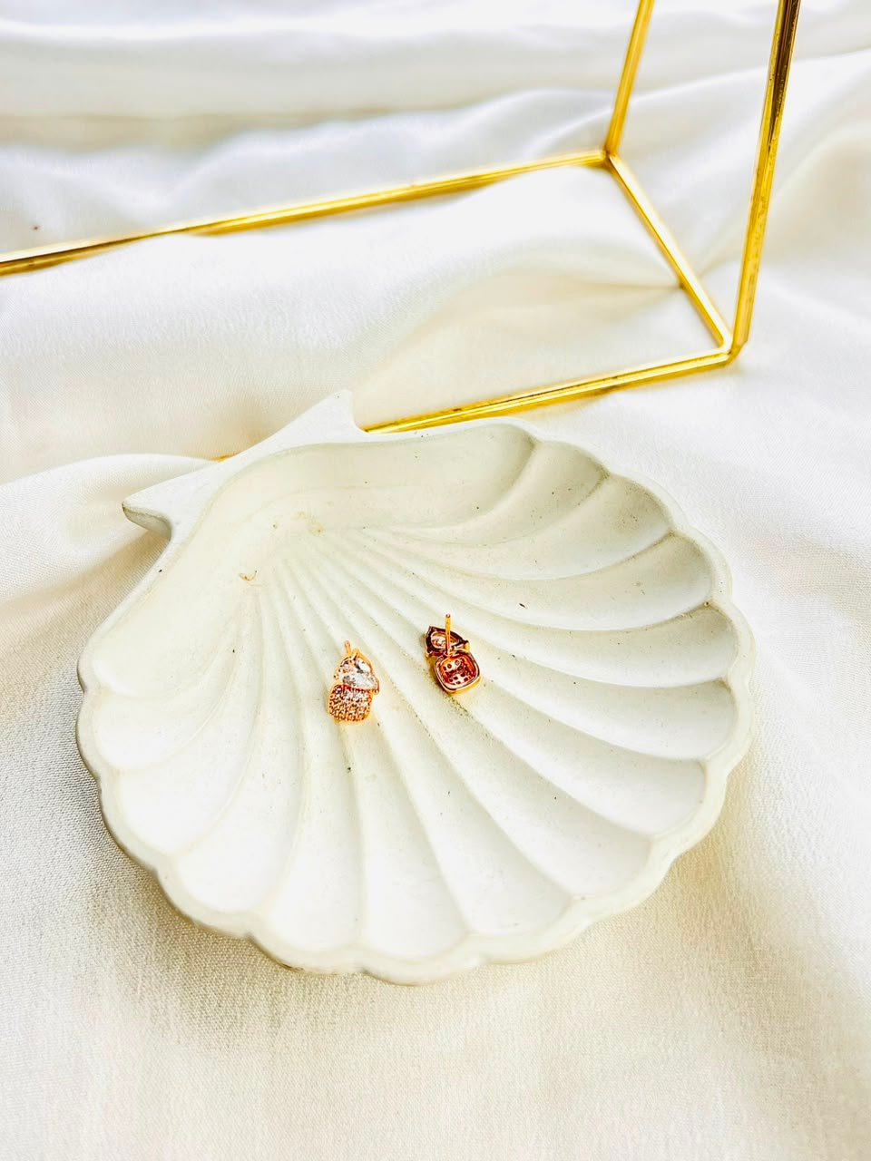 Zara Gold Studs - Image 3