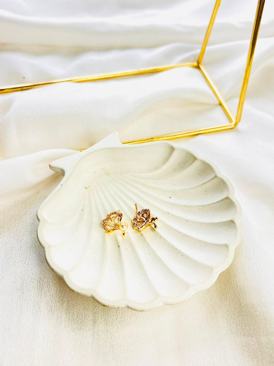 Alina Gold Studs - Image 3