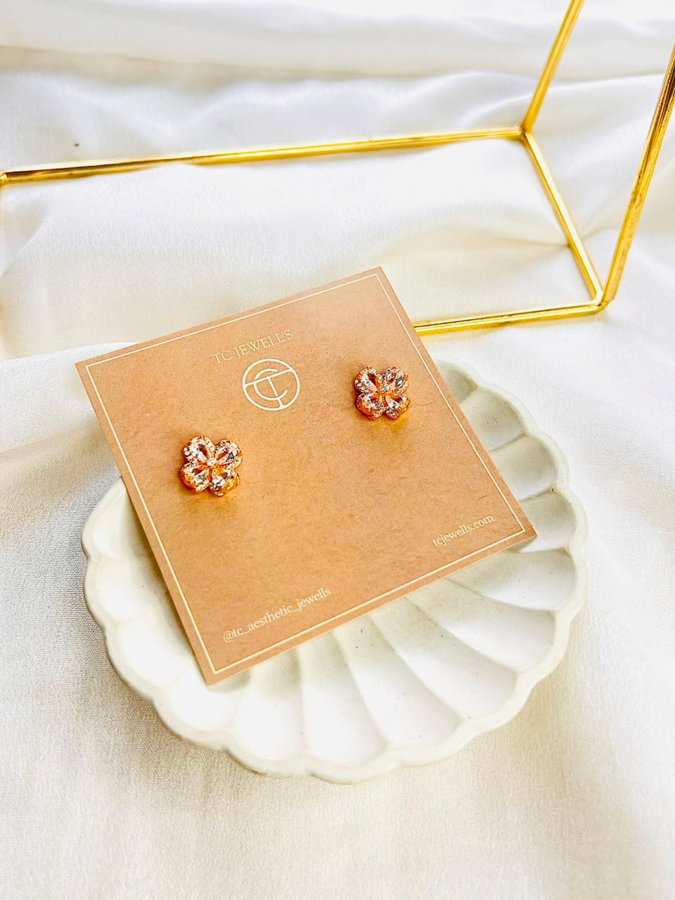 Vela Gold Hoops - Image 2