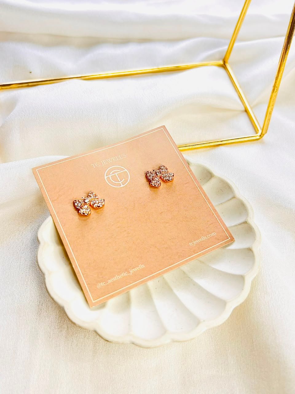 Siena Gold Earrings - Image 2