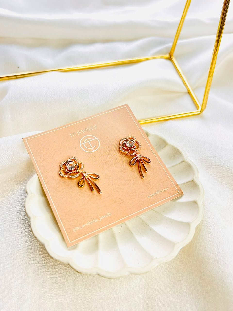Aurelia Gold Hoops - Image 2