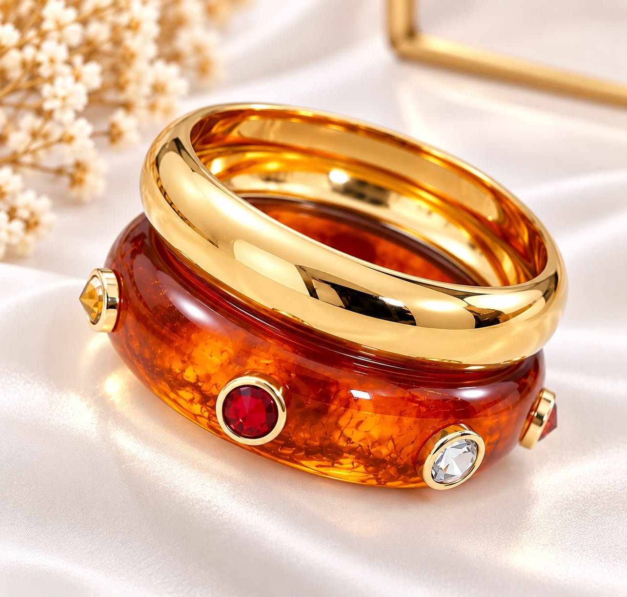 Celestial Shine Bangles